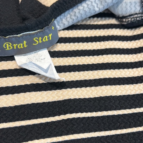 Brat Star Sleeveless Multi Strip Dress Size XL - Picture 9 of 9